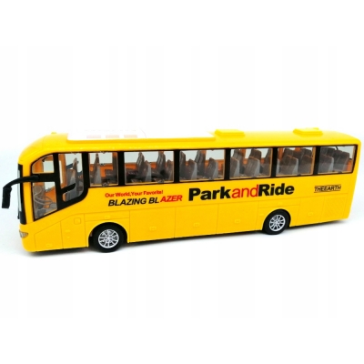 Autobus zdalnie sterowany R/C żółty
